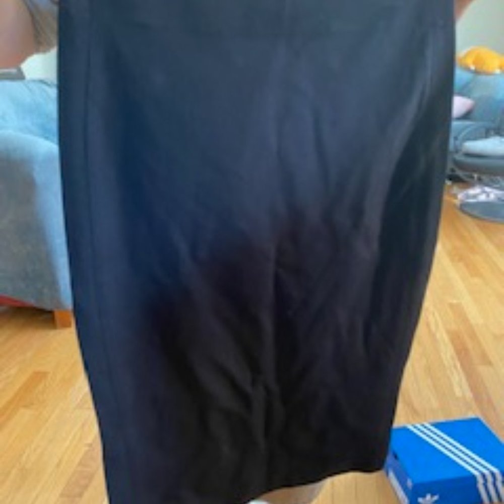 Scuba material skirt